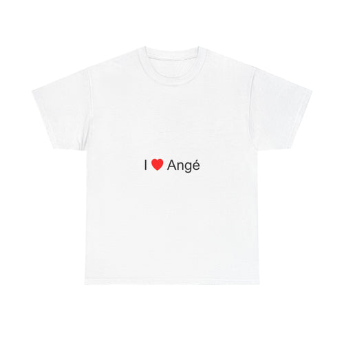 T-shirt I love angé