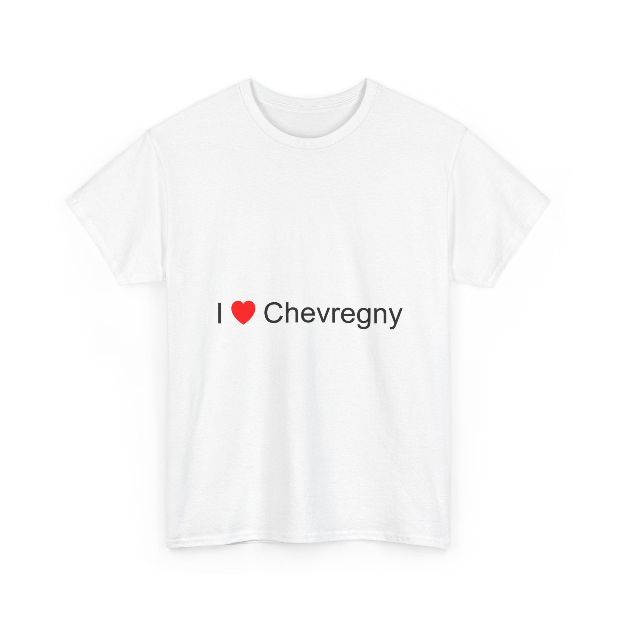 T-shirt I love chevregny