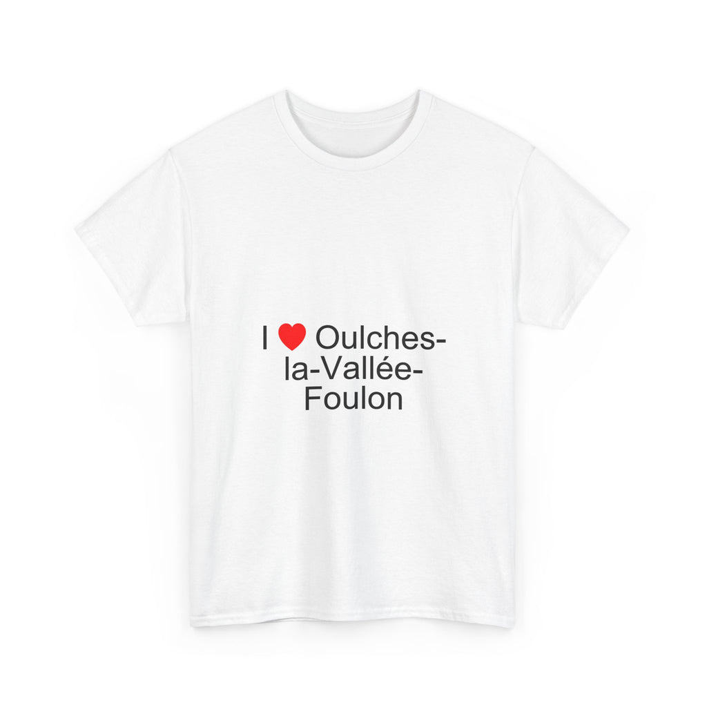 T-shirt I love oulches-la-vallée-foulon
