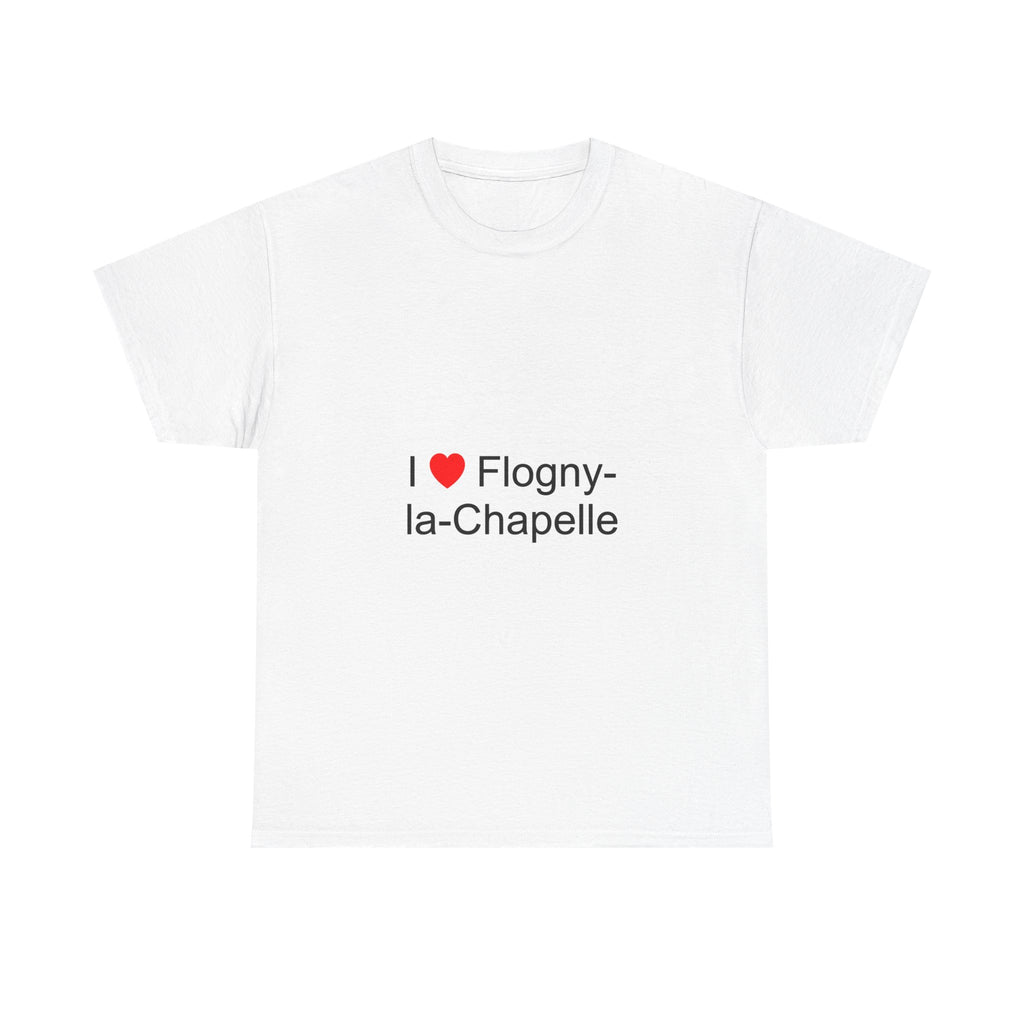 T-shirt I love flogny-la-chapelle