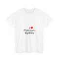 T-shirt I love poilcourt-sydney