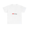 T-shirt I love omey