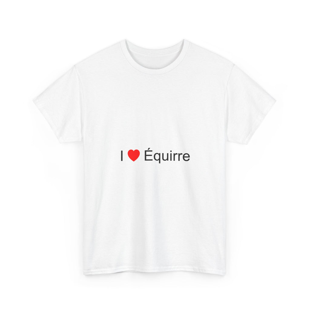 T-shirt I love équirre