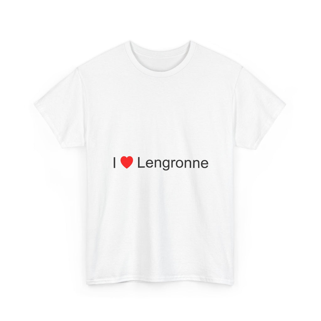 T-shirt I love lengronne