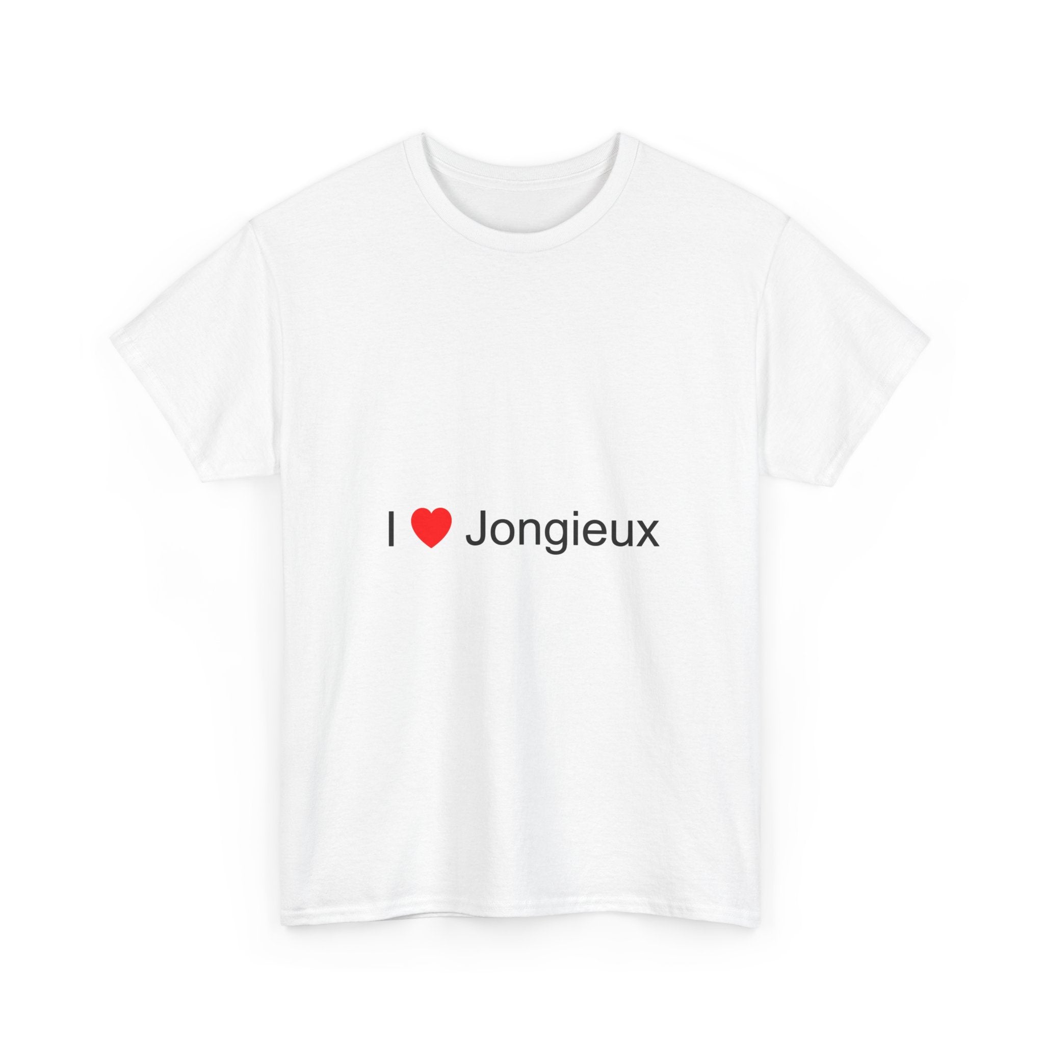 T-shirt I love jongieux