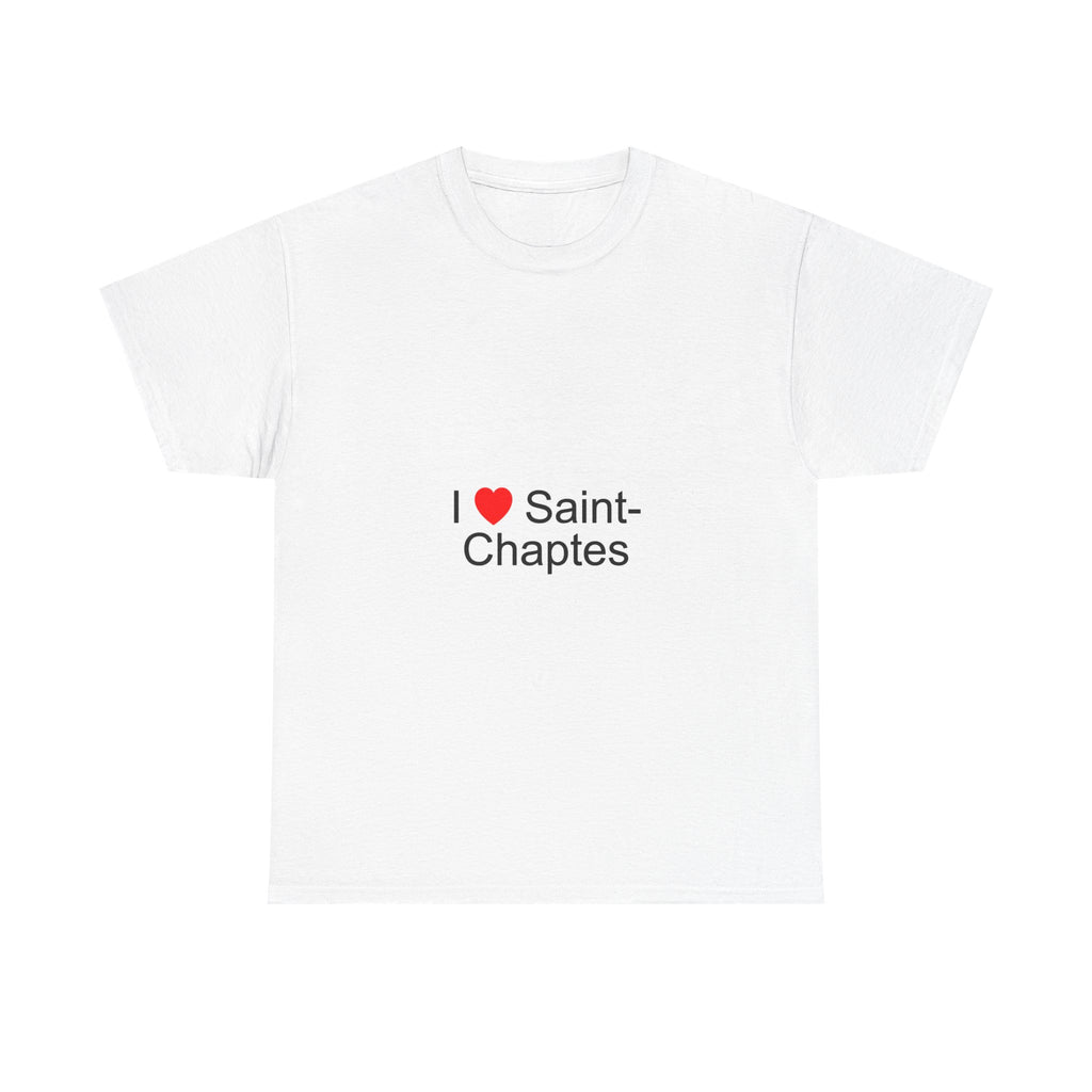 T-shirt I love saint-chaptes