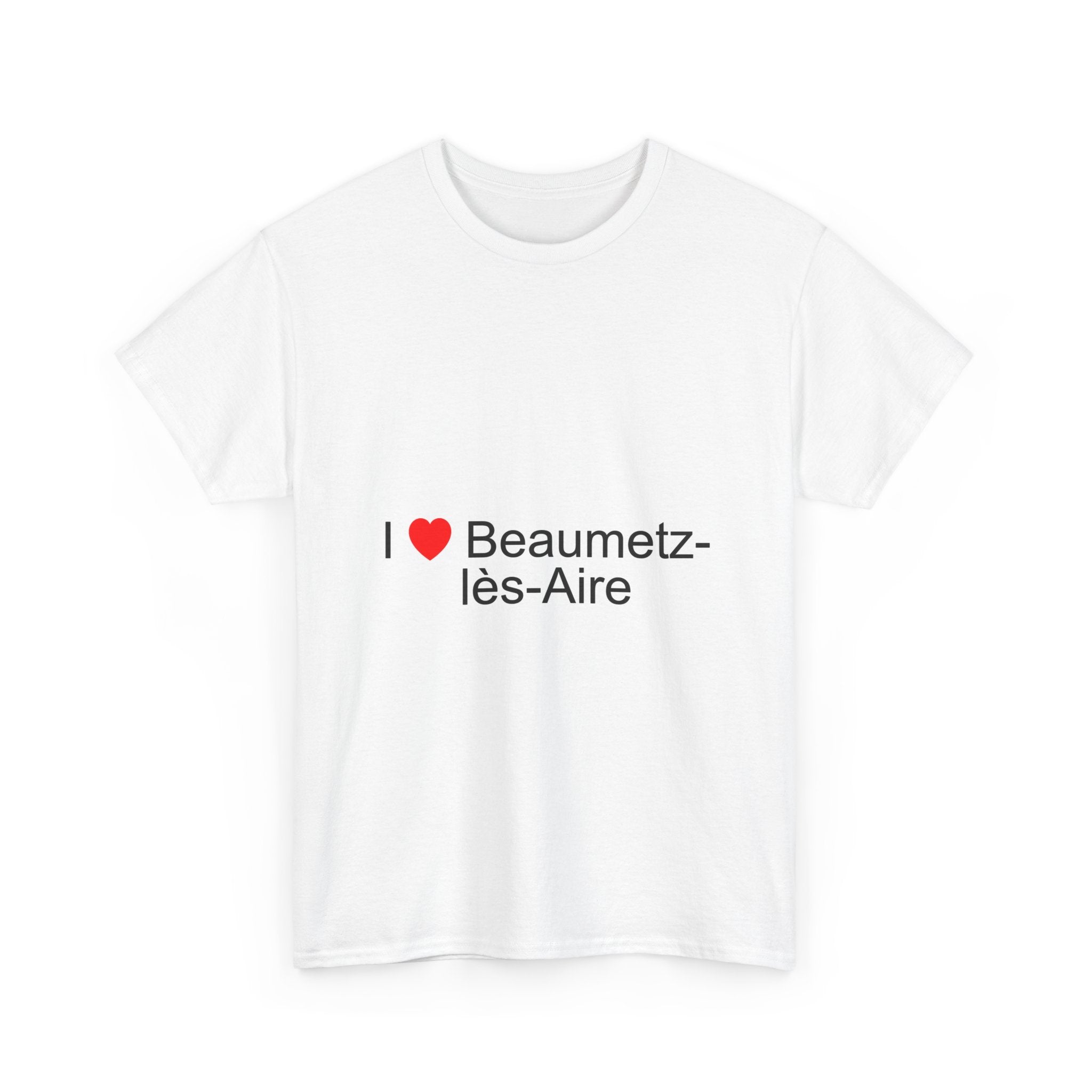 T-shirt I love beaumetz-lès-aire