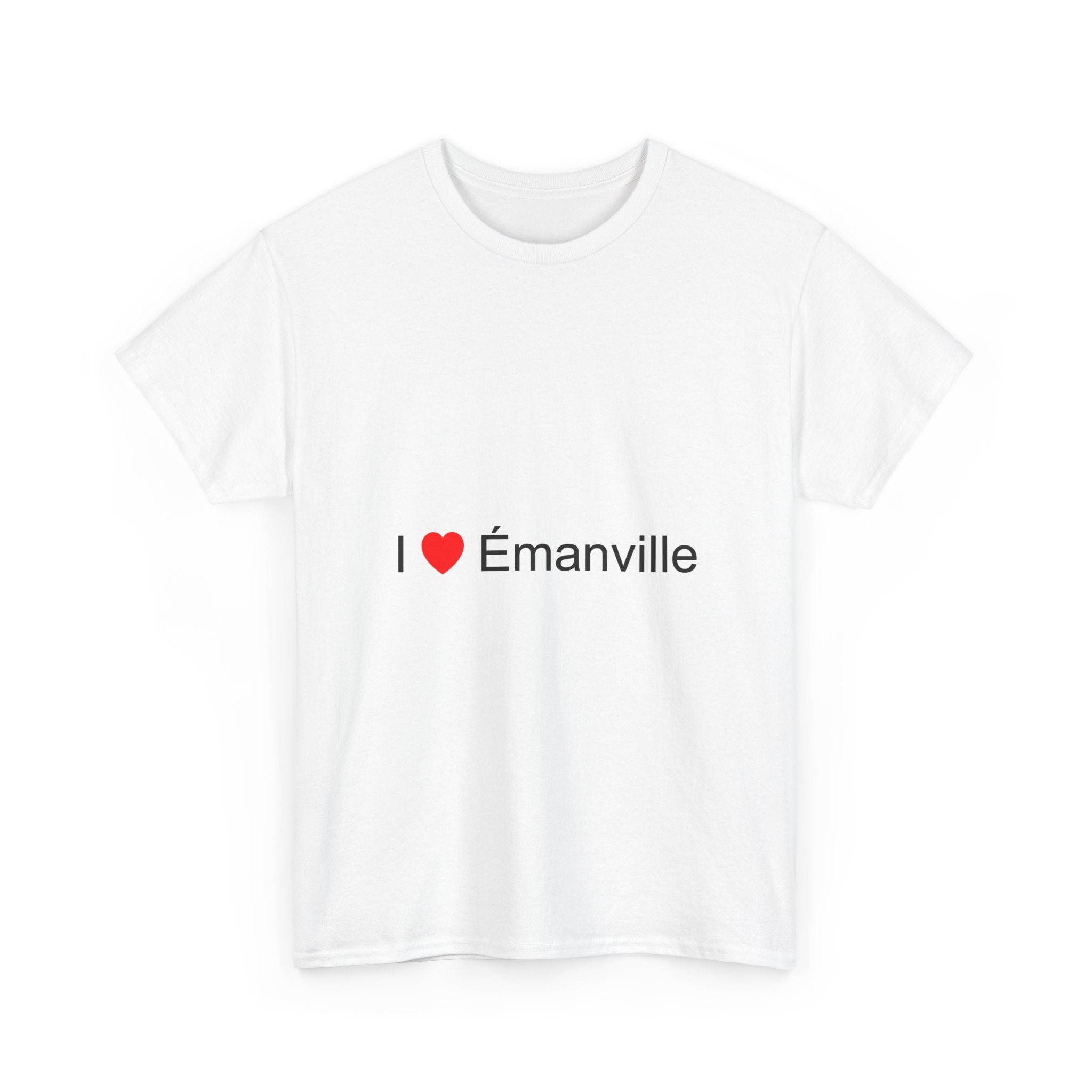T-shirt I love émanville