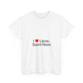 T-shirt I love lévis-saint-nom