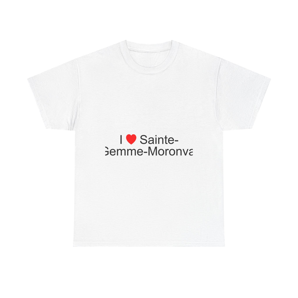 T-shirt I love sainte-gemme-moronval