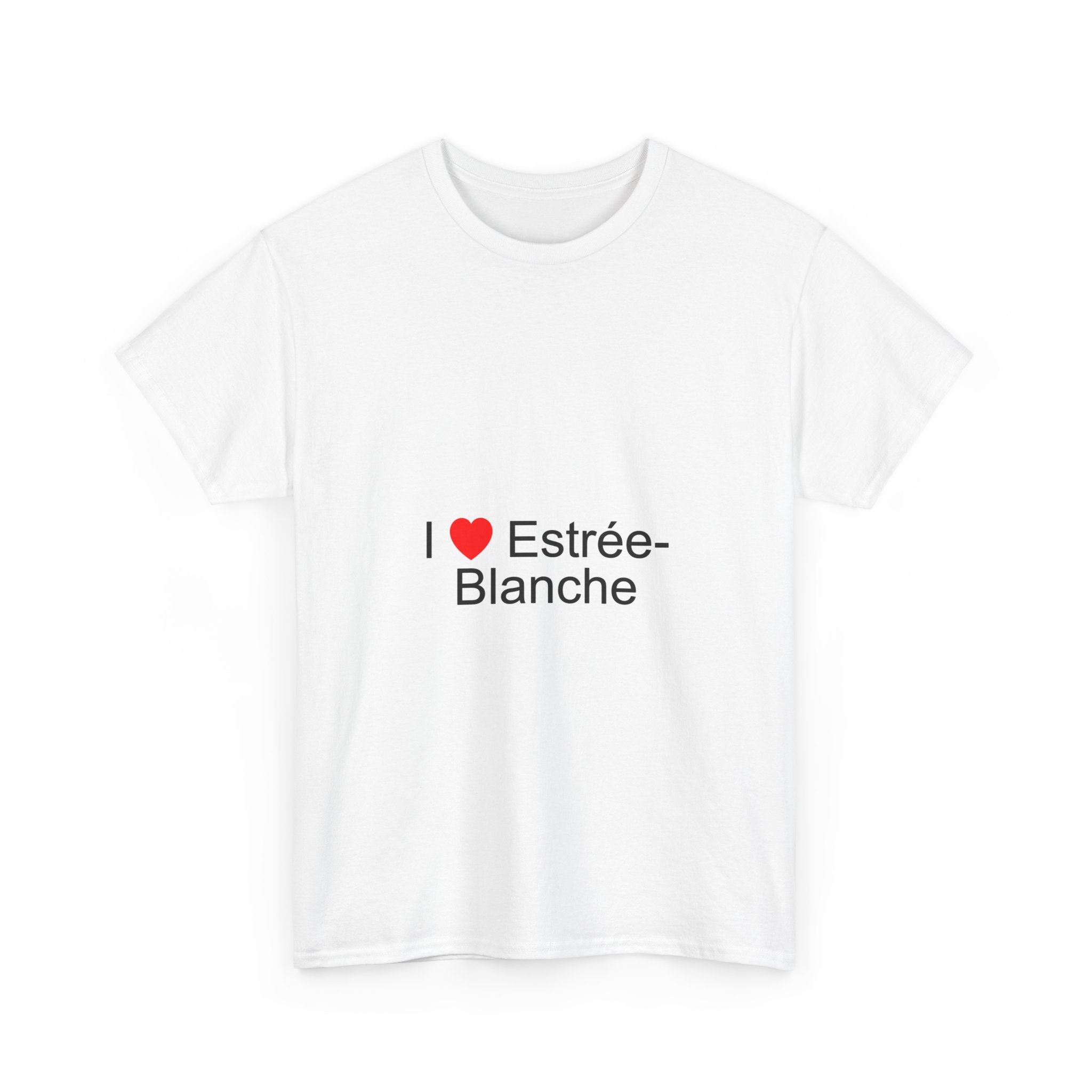 T-shirt I love estrée-blanche