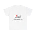 T-shirt I love saint-cyr-les-champagnes