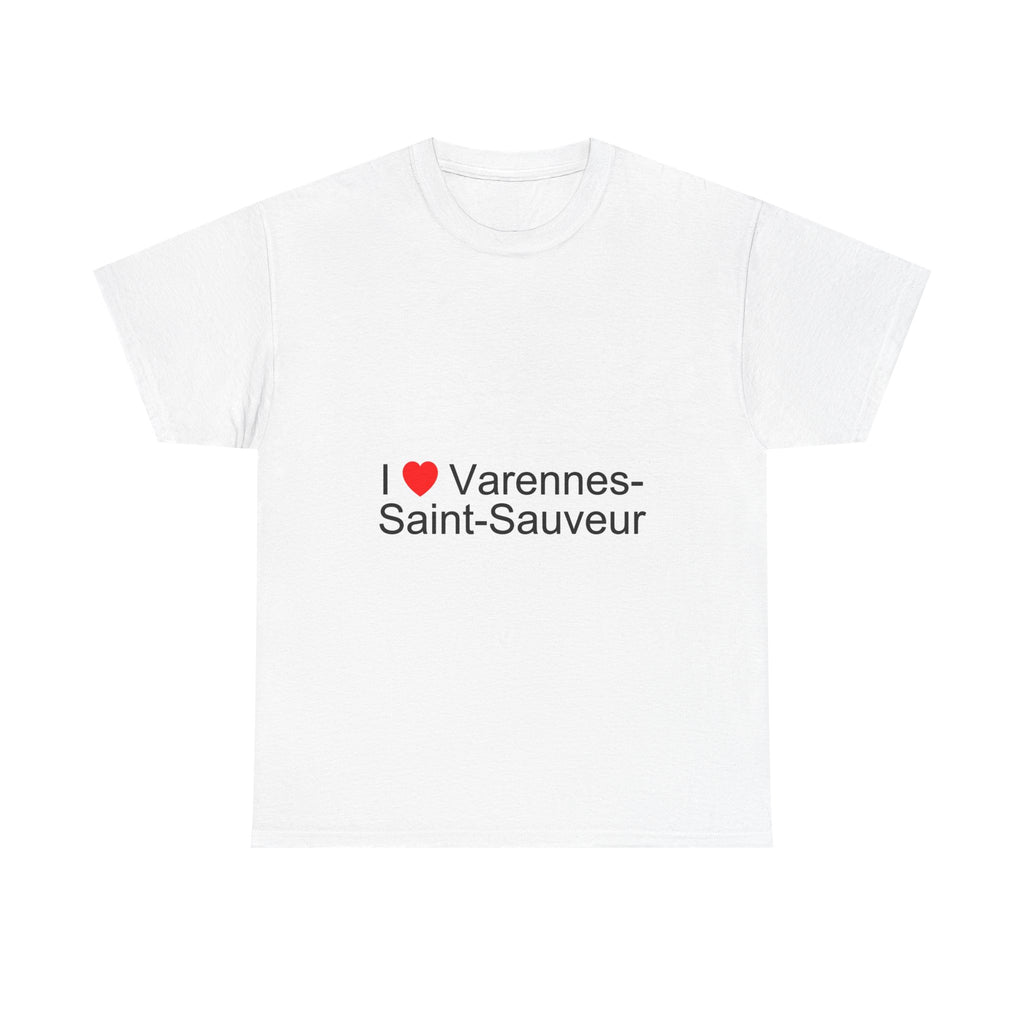 T-shirt I love varennes-saint-sauveur