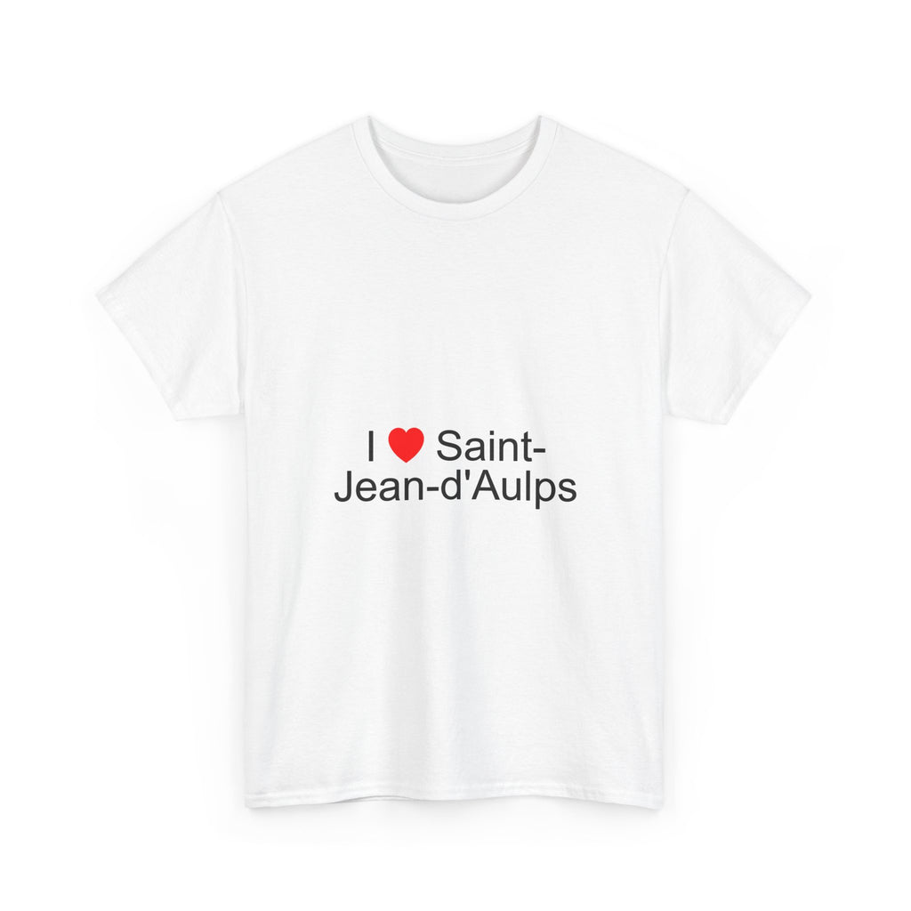T-shirt I love saint-jean-d'aulps