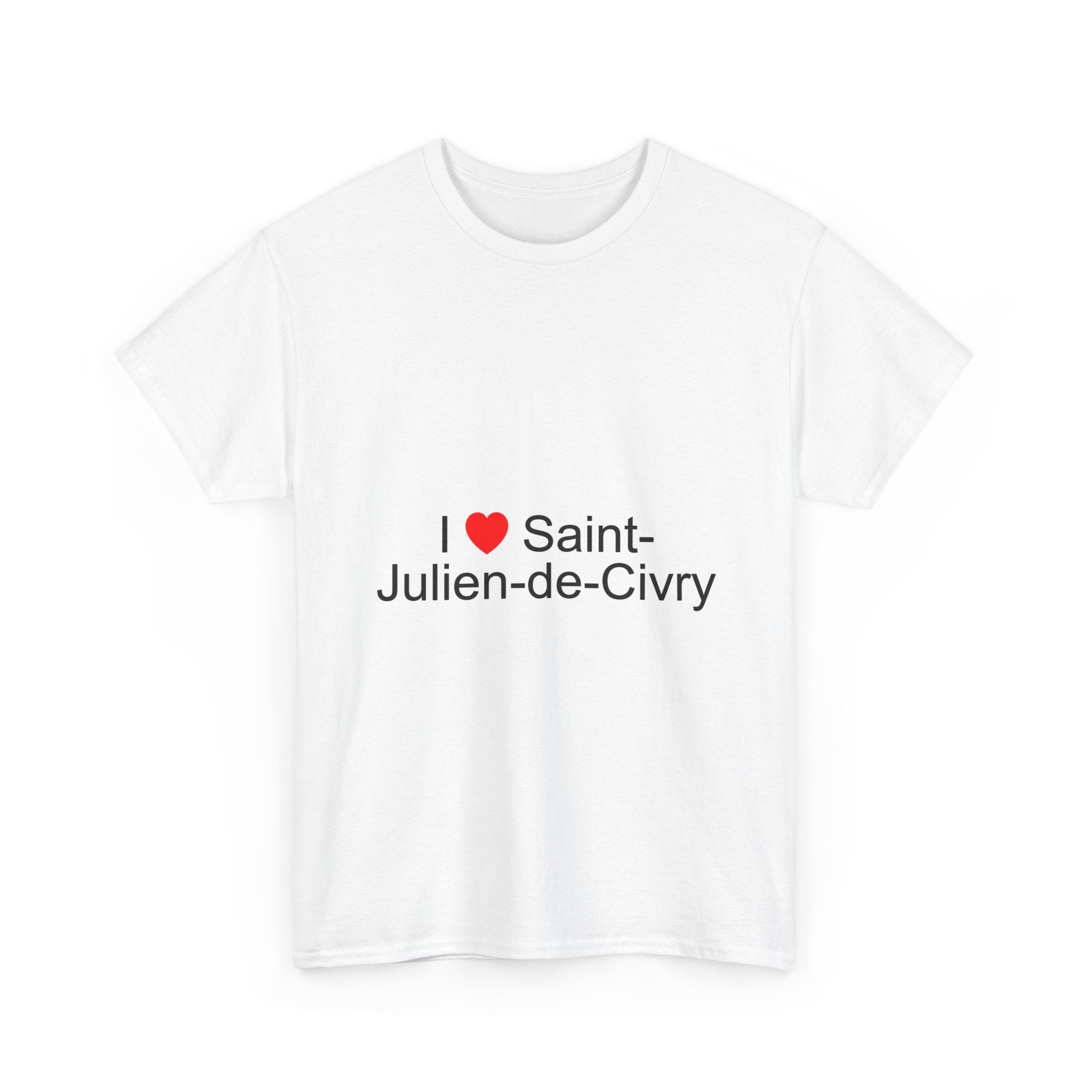 T-shirt I love saint-julien-de-civry