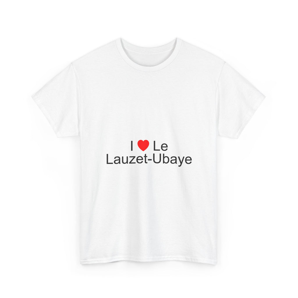 T-shirt I love le lauzet-ubaye