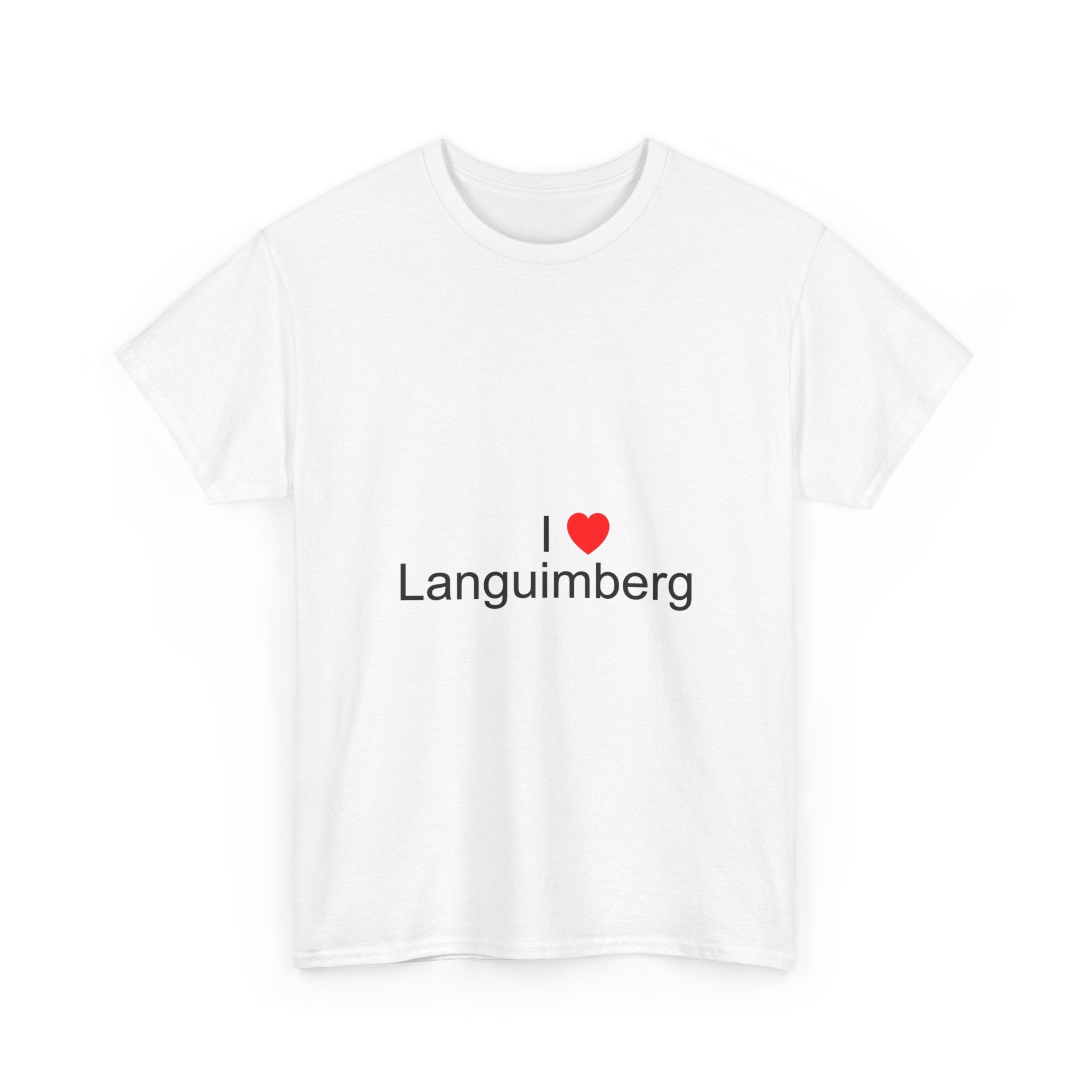T-shirt I love languimberg