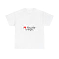 T-shirt I love rauville-la-bigot