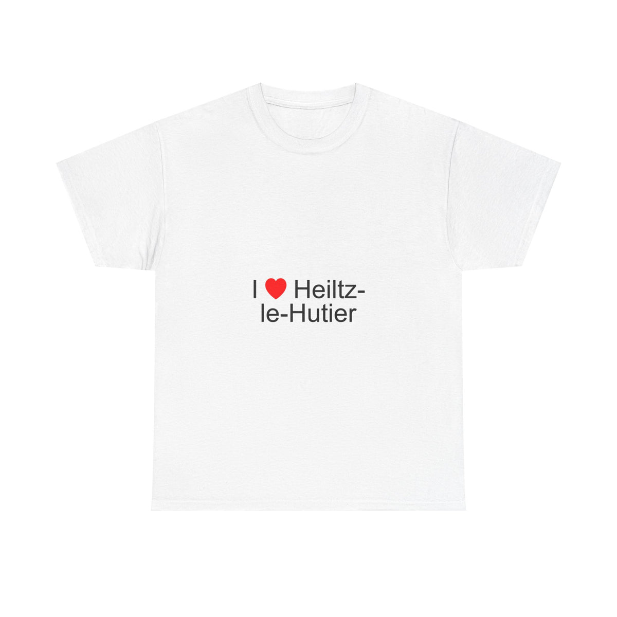 T-shirt I love heiltz-le-hutier