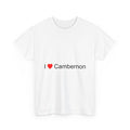 T-shirt I love cambernon