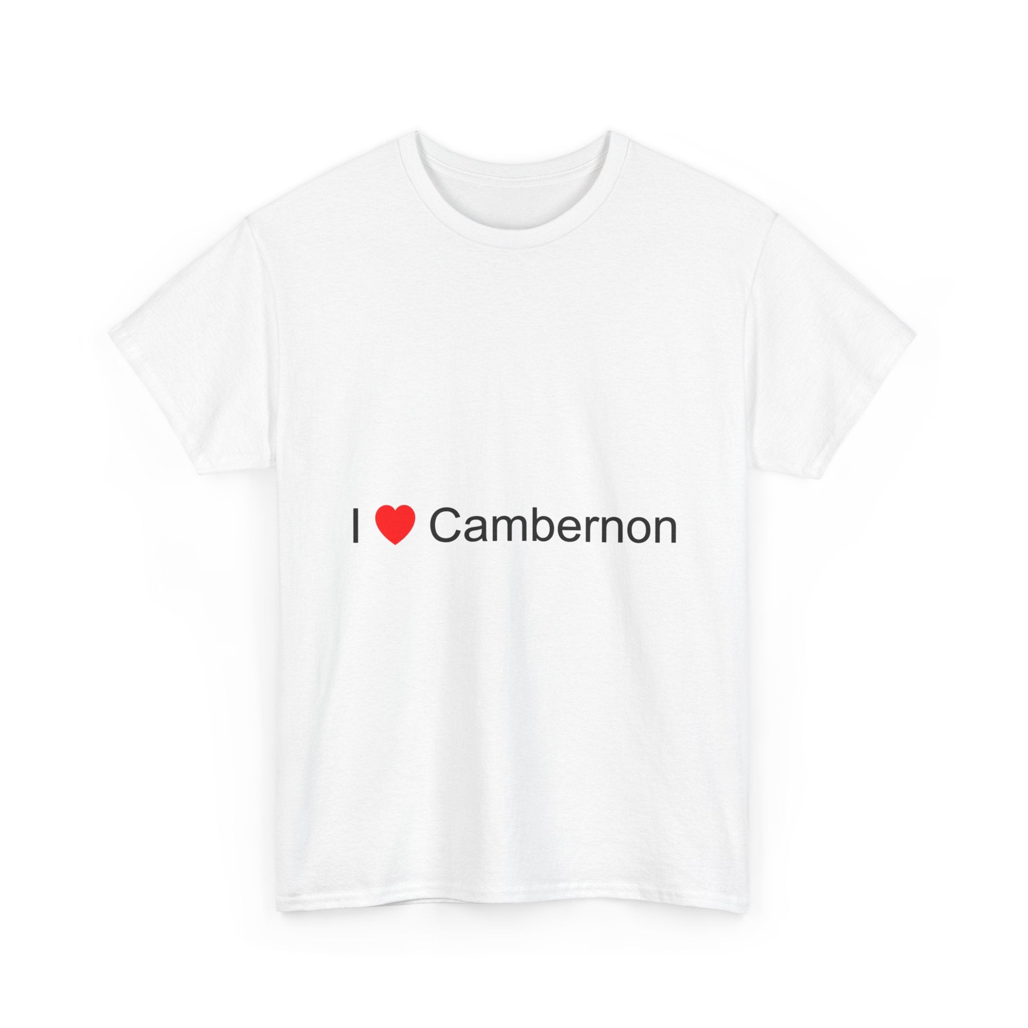 T-shirt I love cambernon