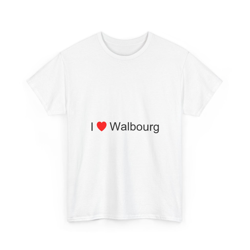 T-shirt I love walbourg
