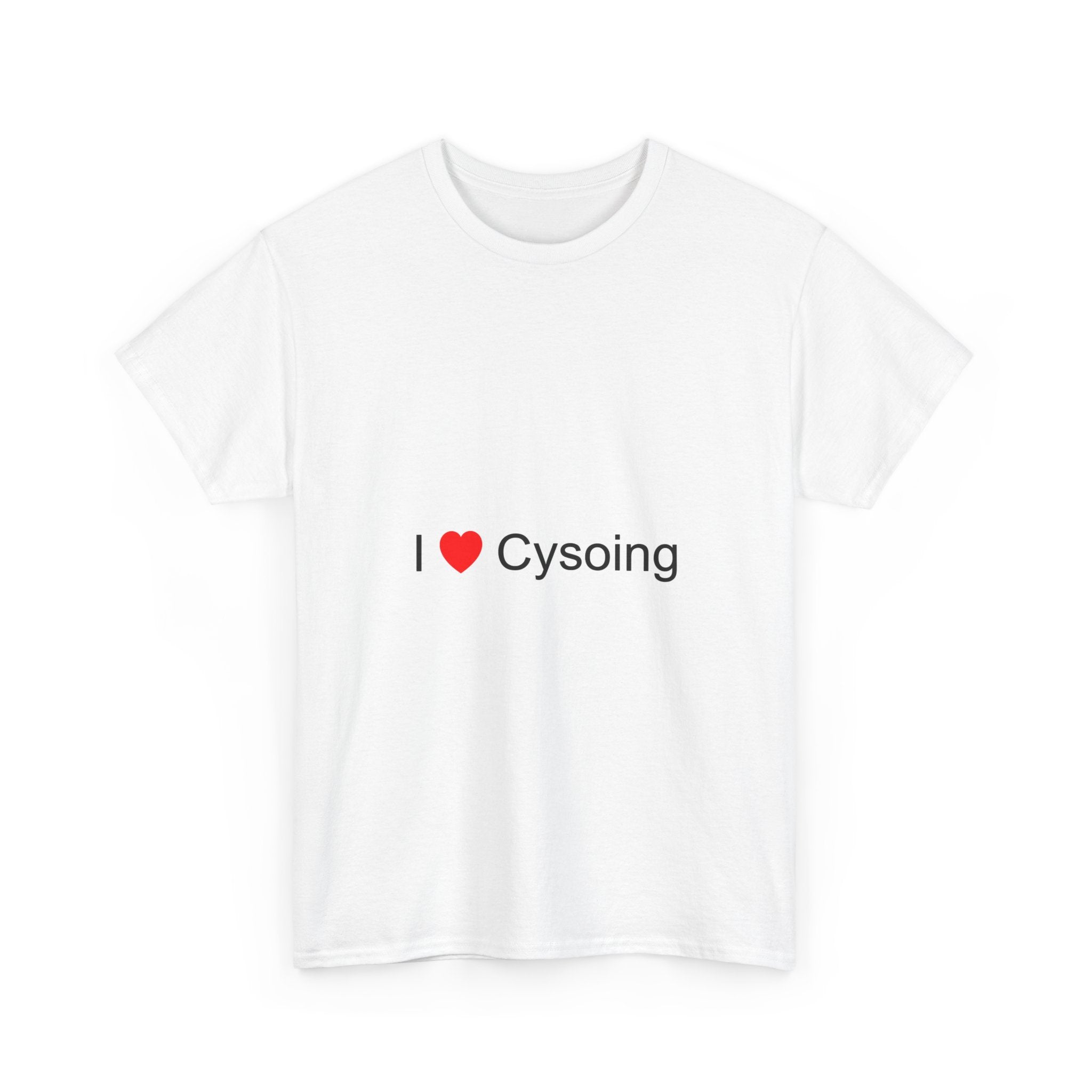T-shirt I love cysoing