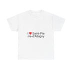 T-shirt I love Saint-Pierre-d'Albigny