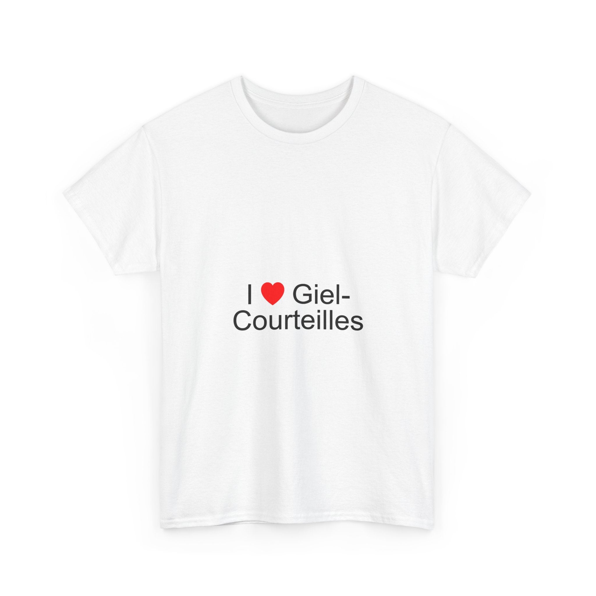 T-shirt I love giel-courteilles