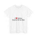 T-shirt I love notre-dame-de-la-mer