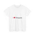 T-shirt I love saugues