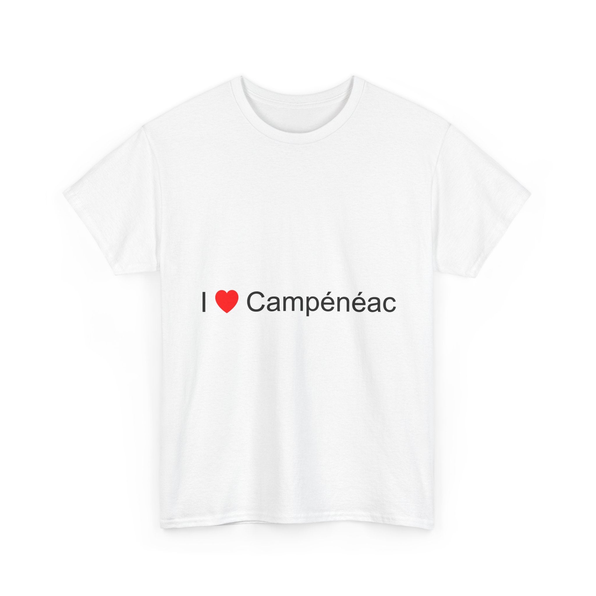 T-shirt I love campénéac