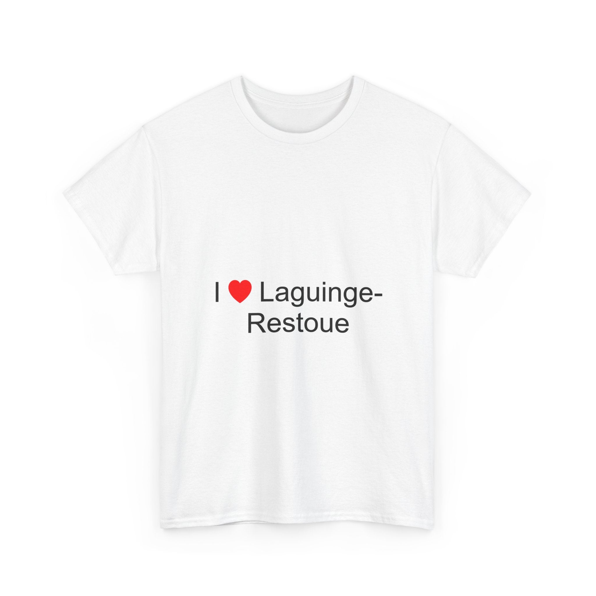 T-shirt I love laguinge-restoue
