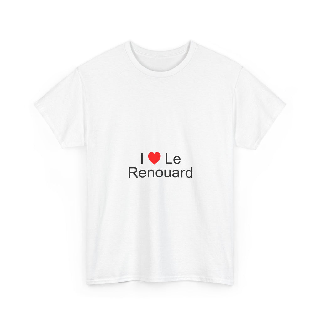 T-shirt I love le renouard