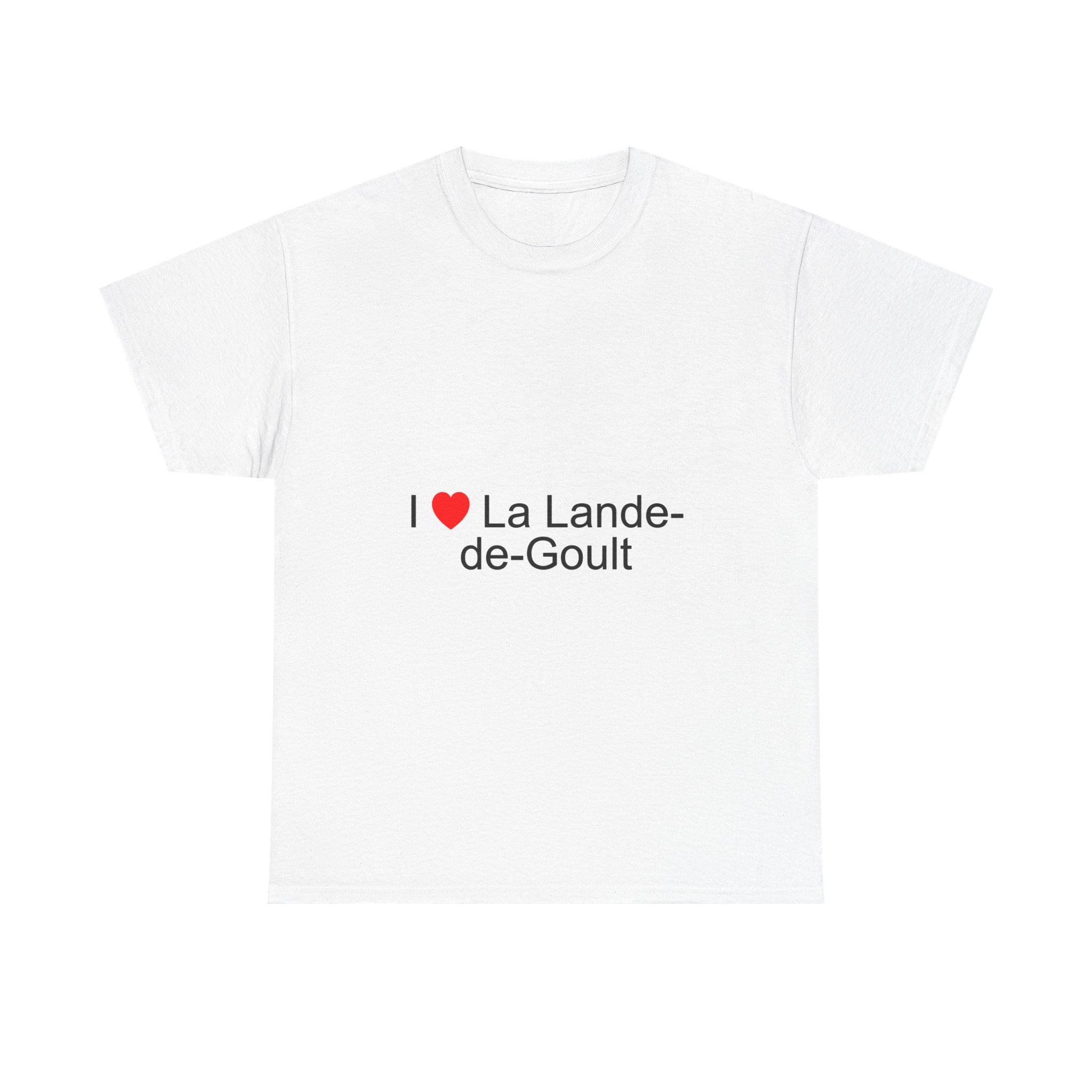 T-shirt I love la lande-de-goult