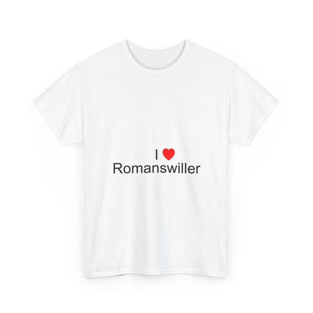 T-shirt I love romanswiller