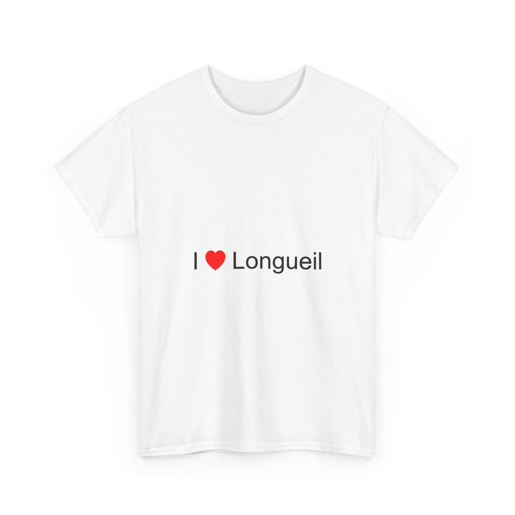 T-shirt I love longueil