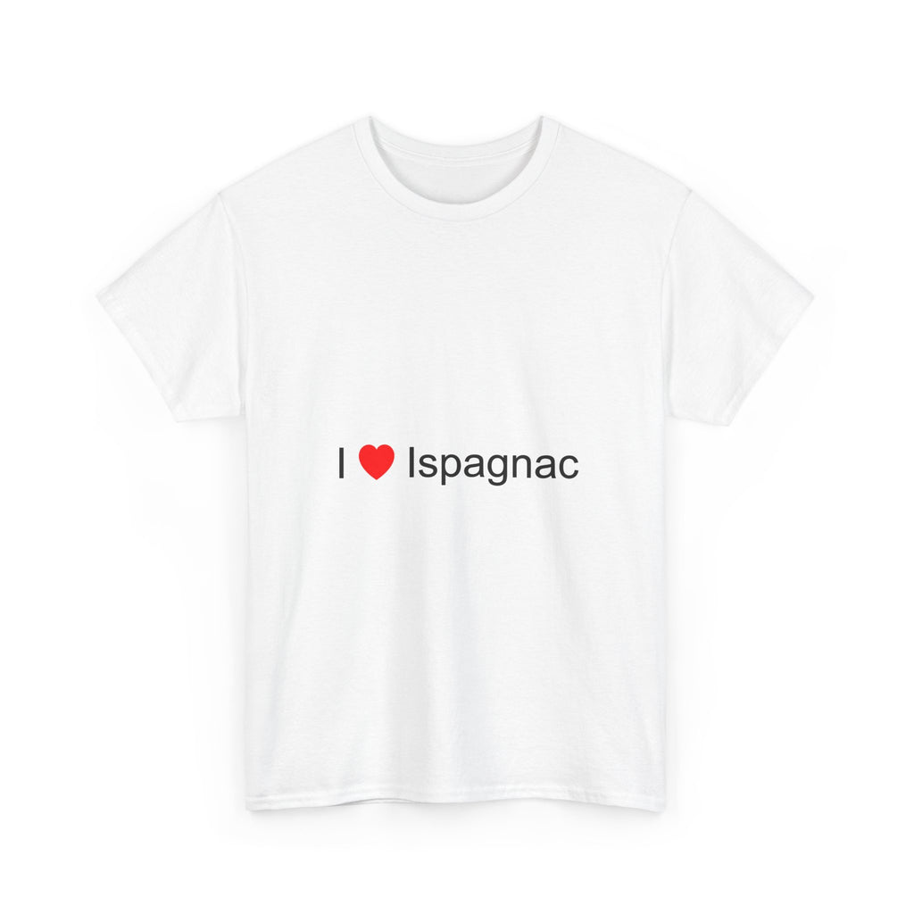 T-shirt I love ispagnac