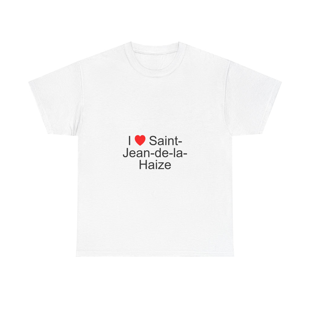 T-shirt I love saint-jean-de-la-haize