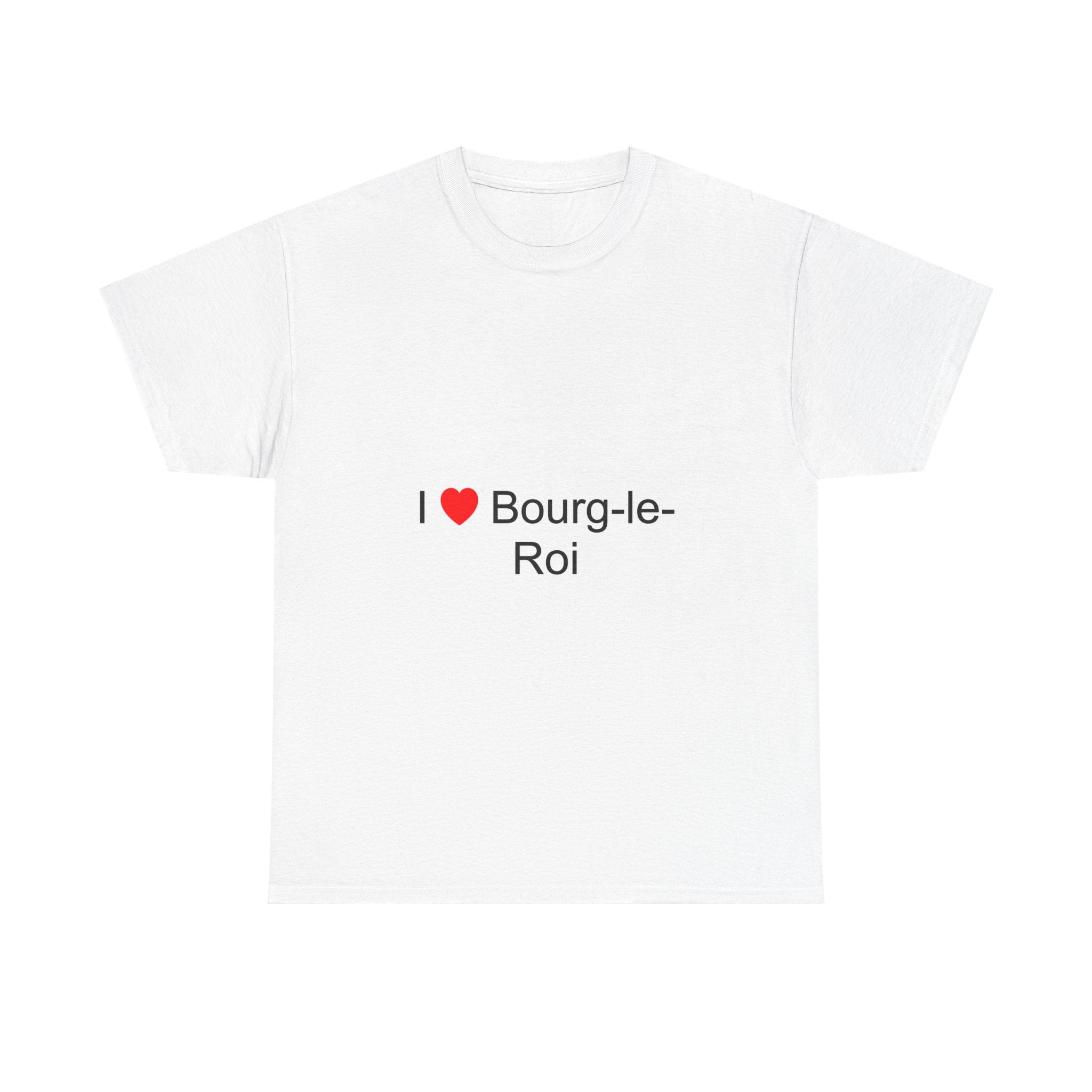 T-shirt I love bourg-le-roi