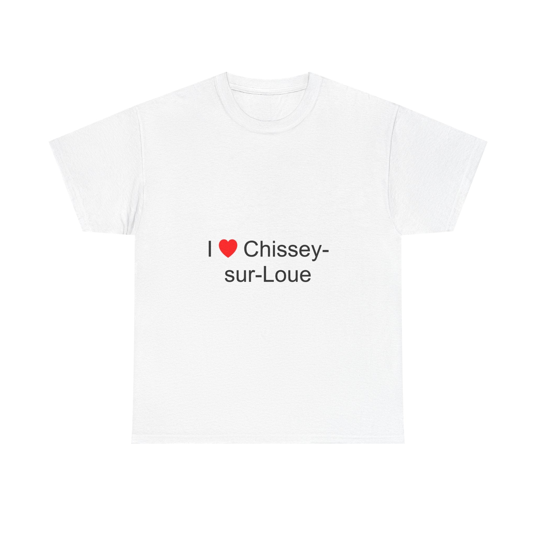 T-shirt I love chissey-sur-loue