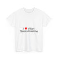 T-shirt I love villar-saint-anselme