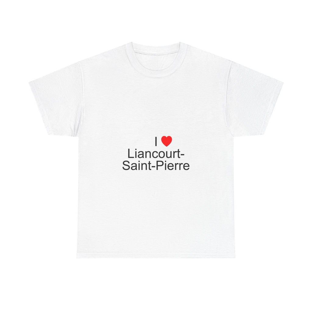T-shirt I love liancourt-saint-pierre
