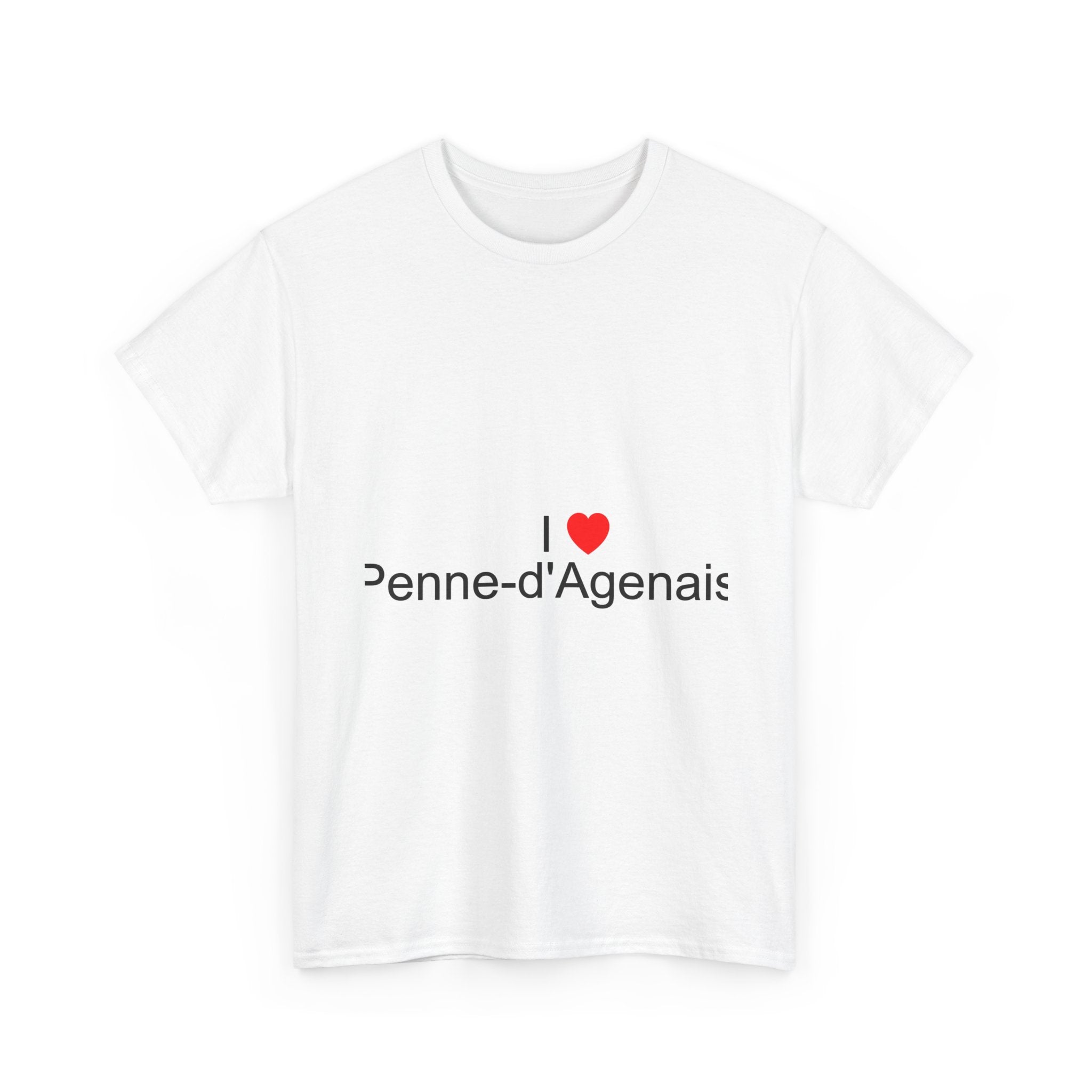 T-shirt I love penne-d'agenais