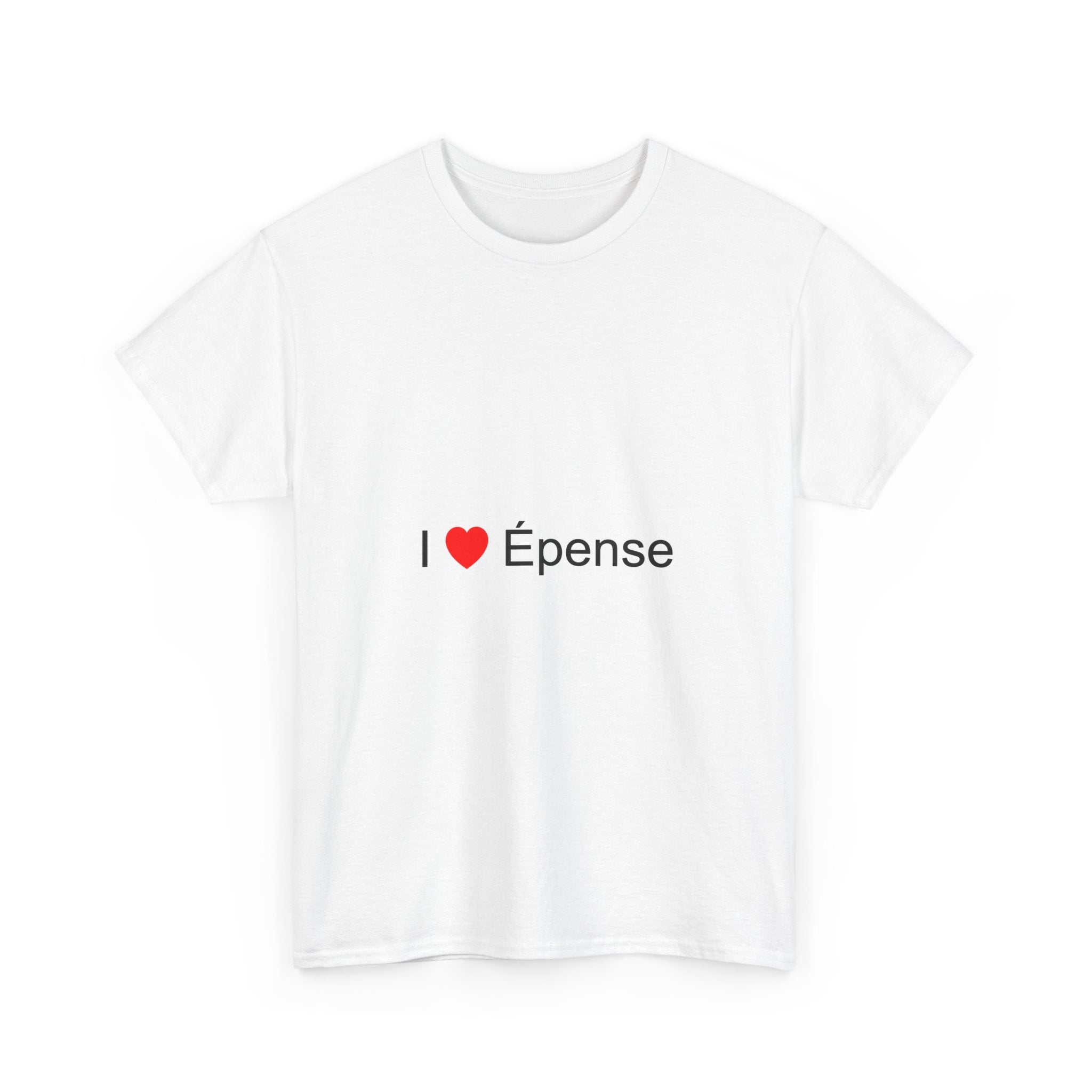 T-shirt I love épense