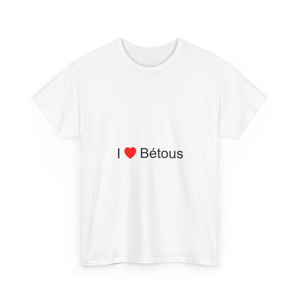 T-shirt I love bétous