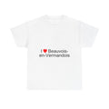 T-shirt I love beauvois-en-vermandois