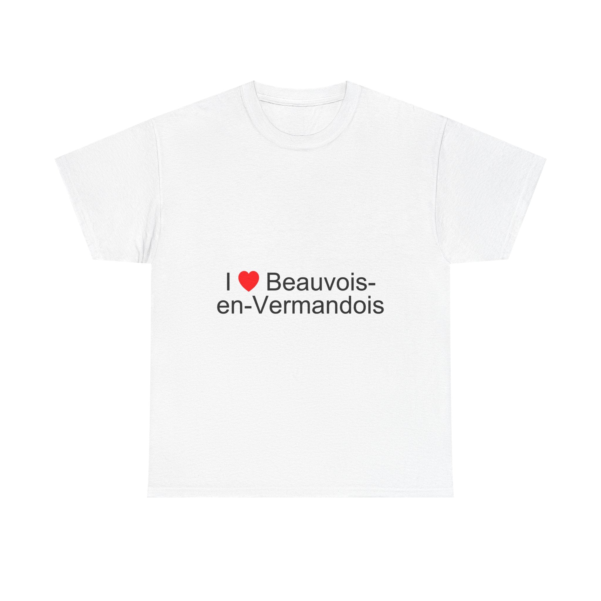 T-shirt I love beauvois-en-vermandois