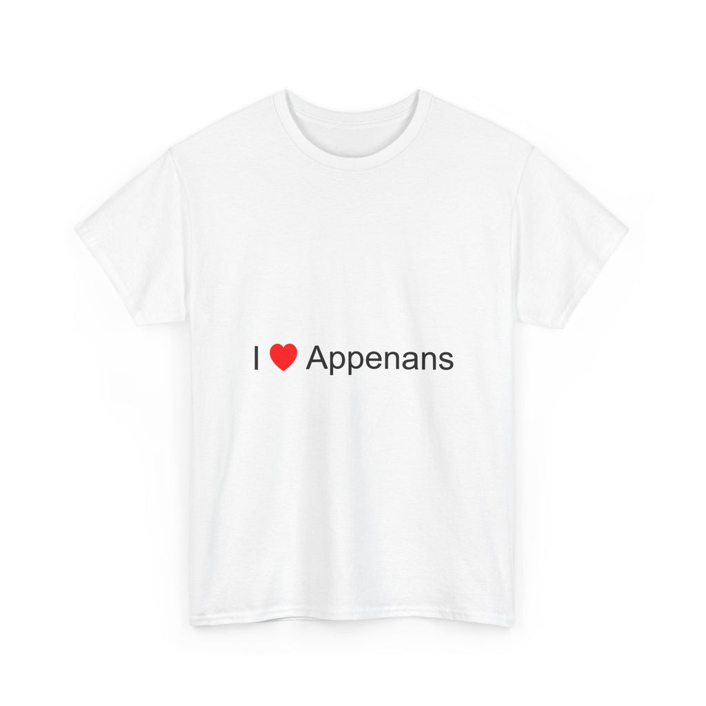 T-shirt I love appenans