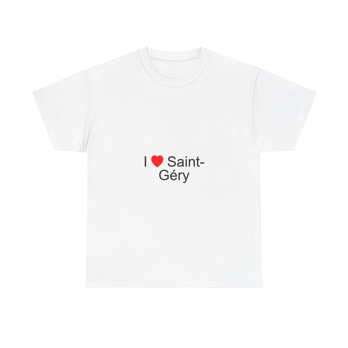 T-shirt I love saint-géry